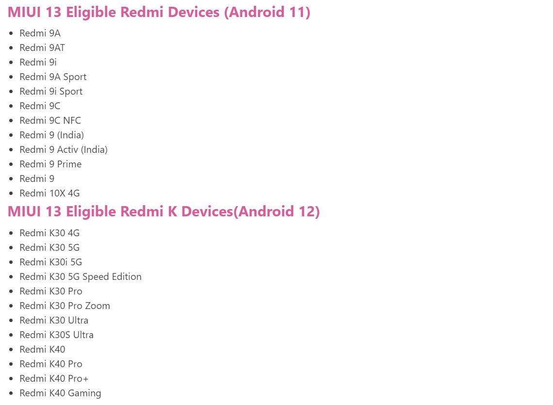 Список Смартфонов Xiaomi Которые Получат Miui 12.5