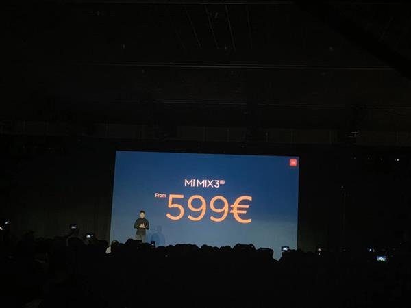 Цена Mi Mix 3 5G