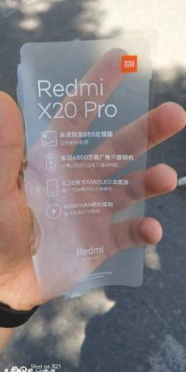 Redmi X20 Pro