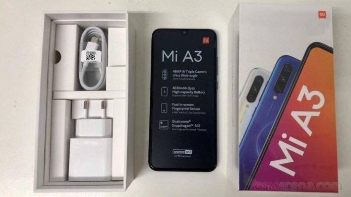 Xiaomi Mi A3 - распаковка