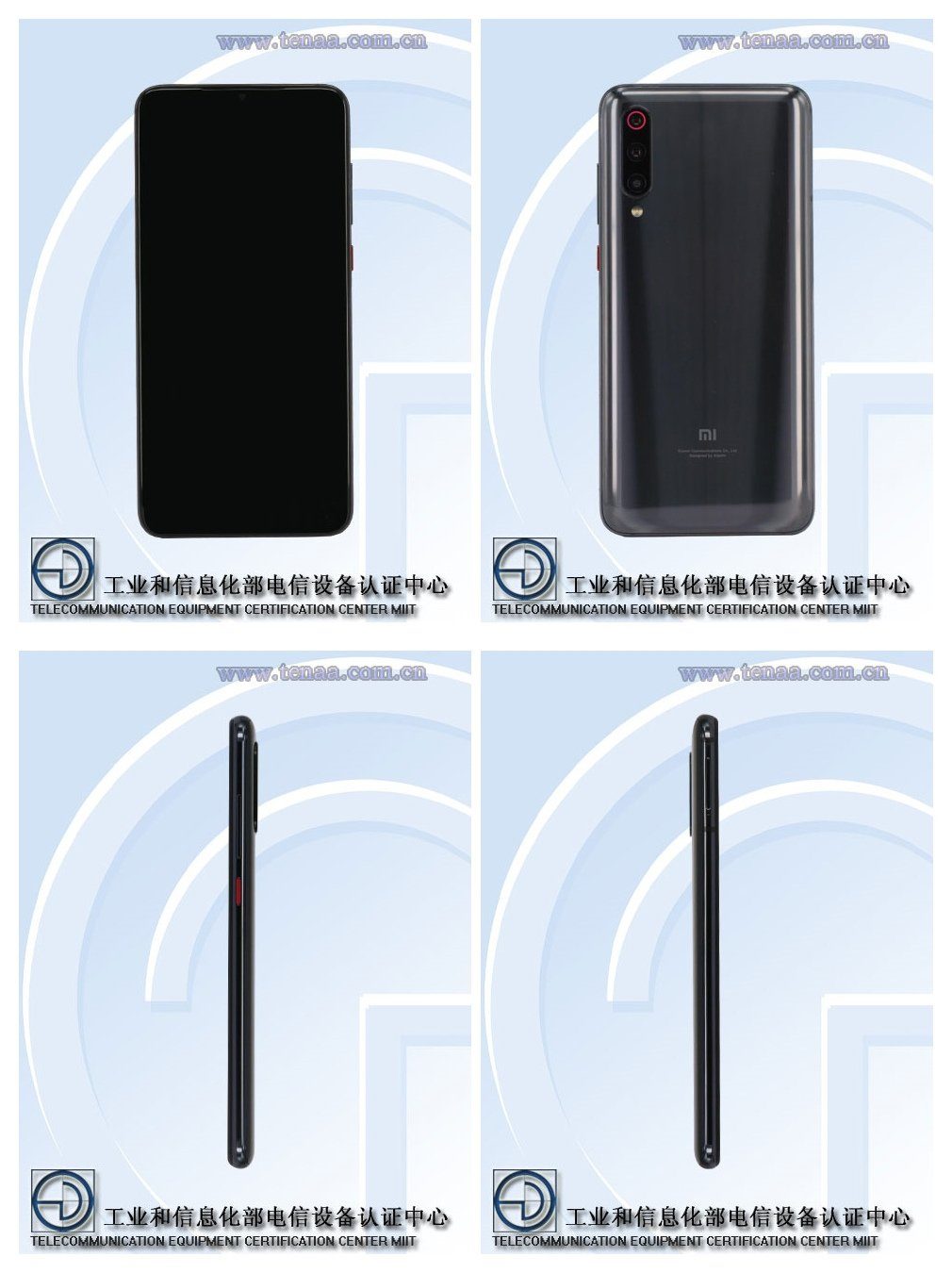 Xiaomi Mi 9s - внешний вид