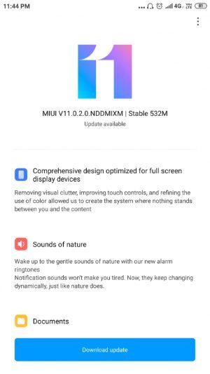 Xiaomi Mi Mix и Mi Max 2 теперь с оболочкой MIUI 11