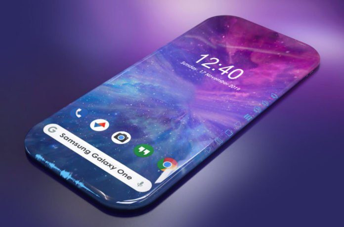 Samsung galaxy one патент на экран-водопад с четырех сторон