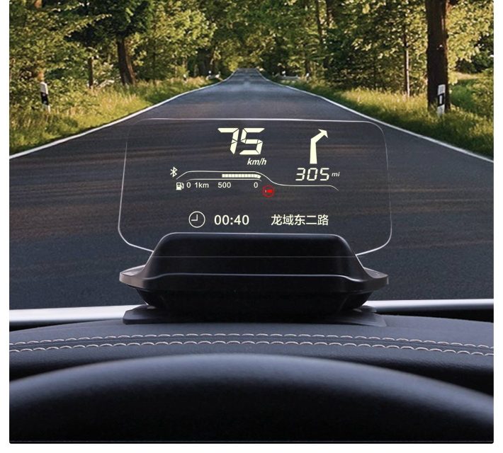 Xiaomi выпустила проектор на лобовое стекло Car Robot Smart HUD