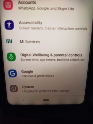 Mi A2 Lite после обновления до Android 10