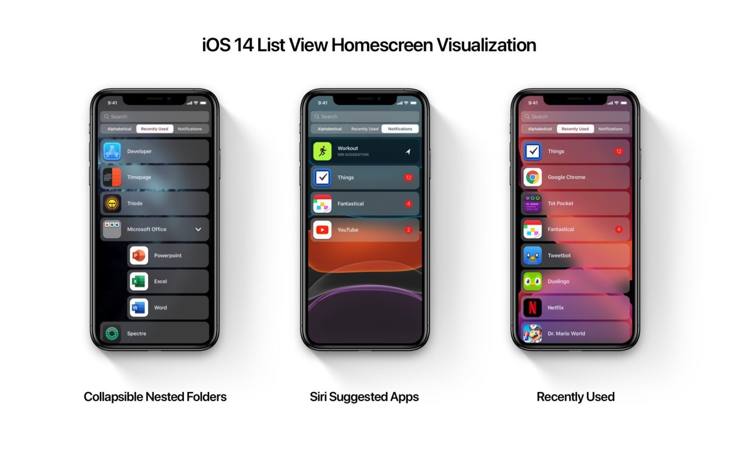 Новый вид отображения программ в iOS 14
