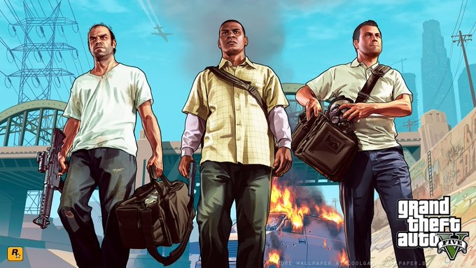 Grand Theft Auto V раздают бесплатно