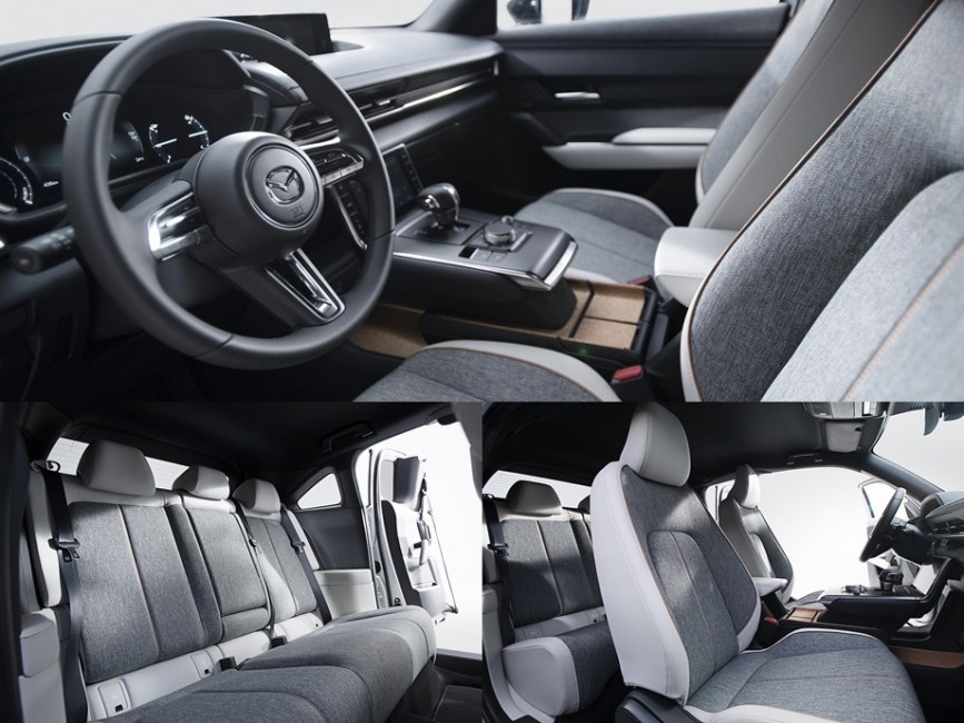Mazda выпустил первый серийный автомобиль на электрическом двигателе – MX-30