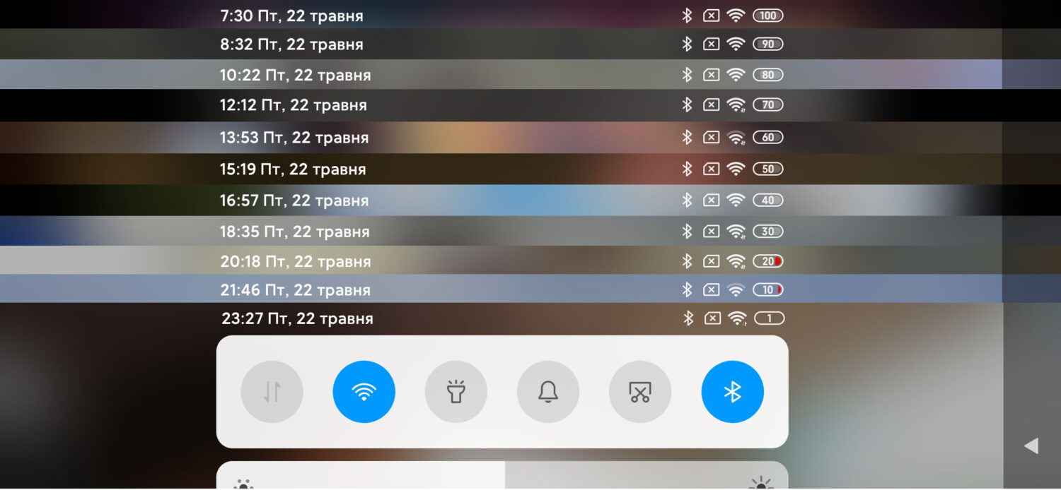Xiaomi Mi Note 10 - разряд аккумулятора YouTube