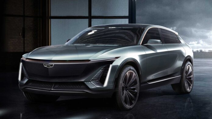 Cadillac презентовал новый электрокар с аккумулятором на 200 кВтч