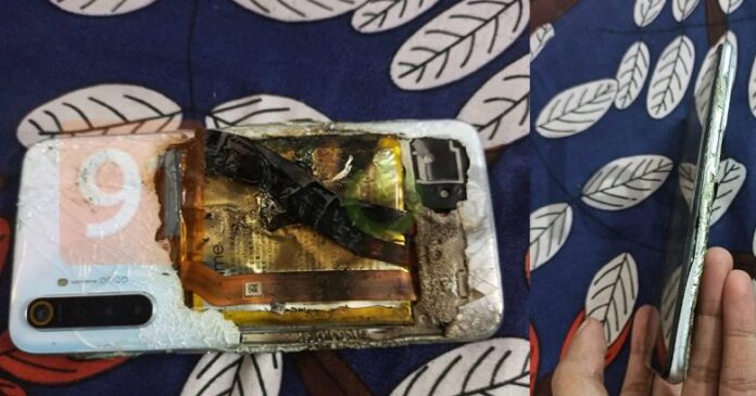 Смартфон Realme XT взорвался сразу после покупки