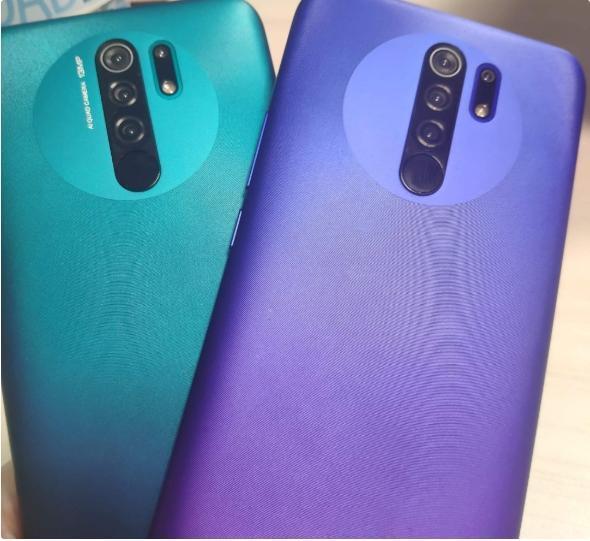 Свежие фотографии реального смартфона Redmi 9 - расцветки