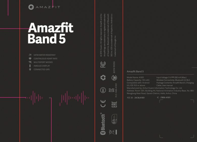Amazfit Band 5 призван уничтожить Mi Band 5