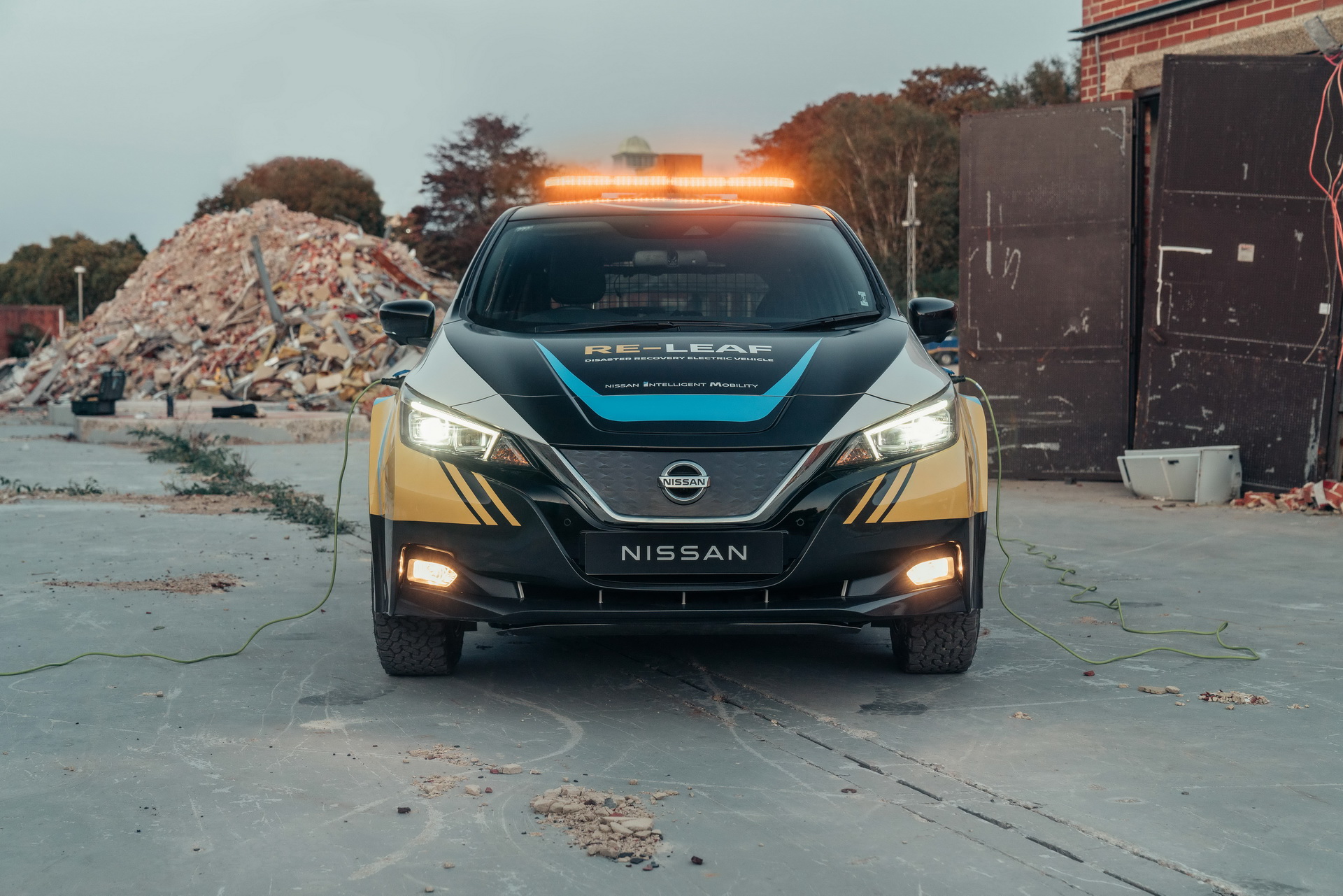 Nissan Leaf стал внедорожником-электростанцией специального назначения