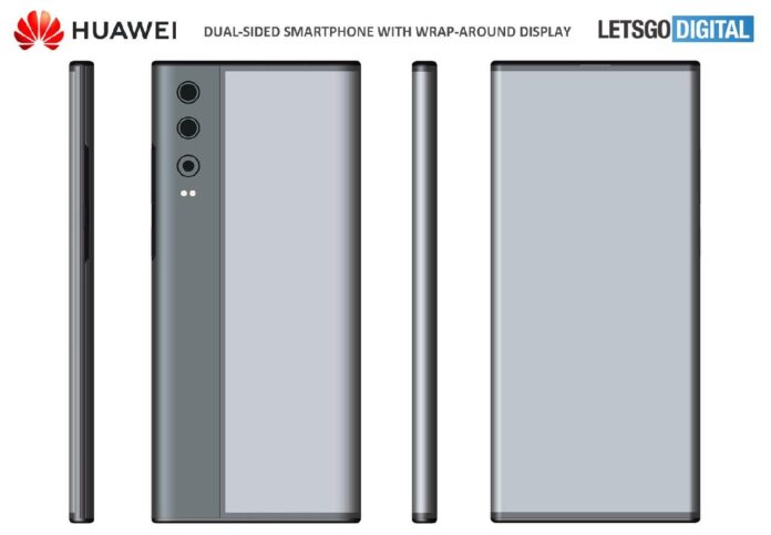 В Сеть утекли патентные изображения нового смартфона Huawei