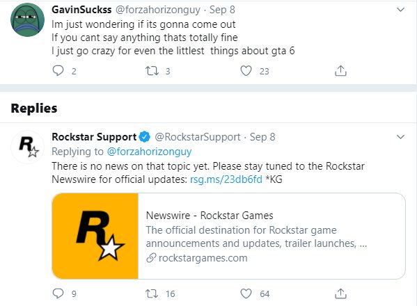 Rockstar Games подарил ожидающим GTA 6 надежду на скорый релиз - ответ разработчиков
