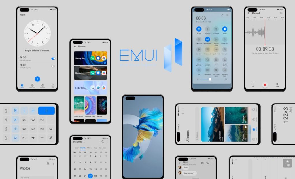 Графік відправки стабільної EMUI 11 на смартфони Huawei в європейському регіоні