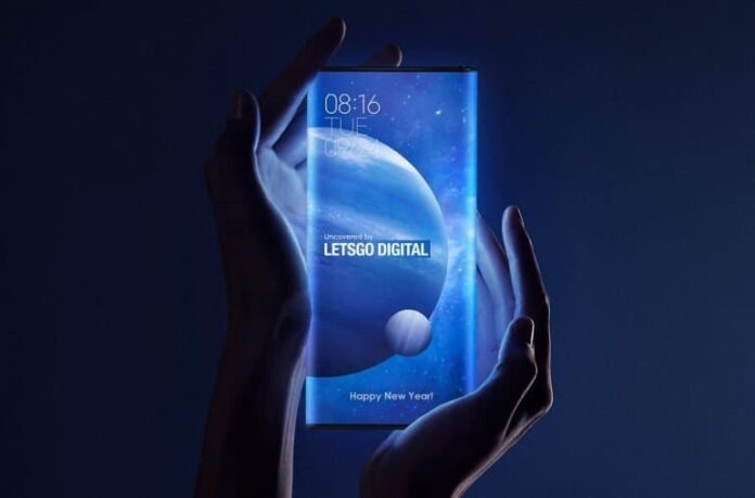 Xiaomi запатентовала два смартфона с опоясывающими экранами
