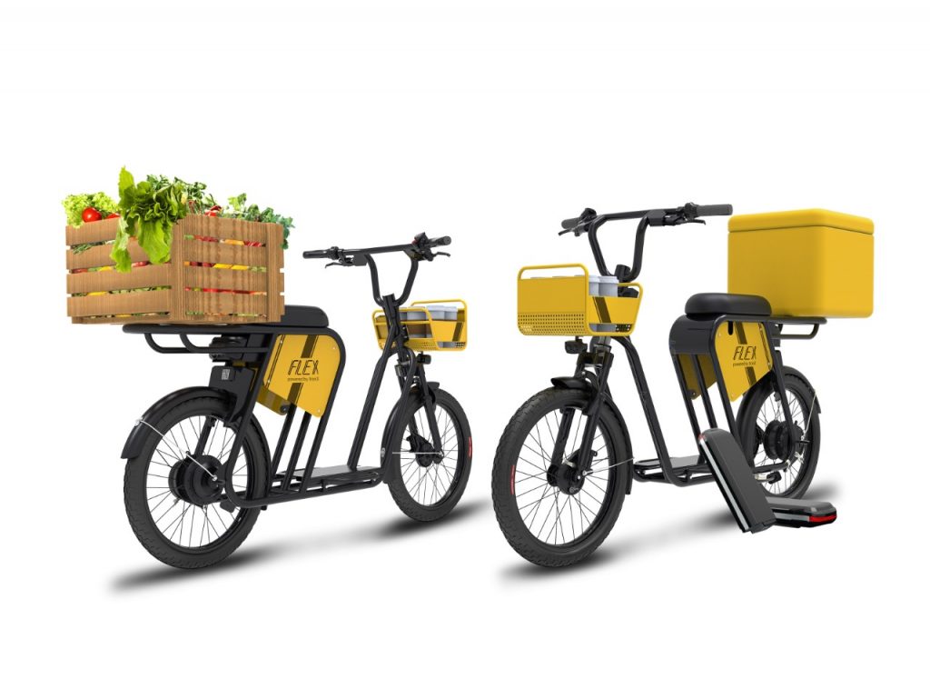 Представлений Smartron Tbike Flex - електричний велосипед для перевезення вантажів