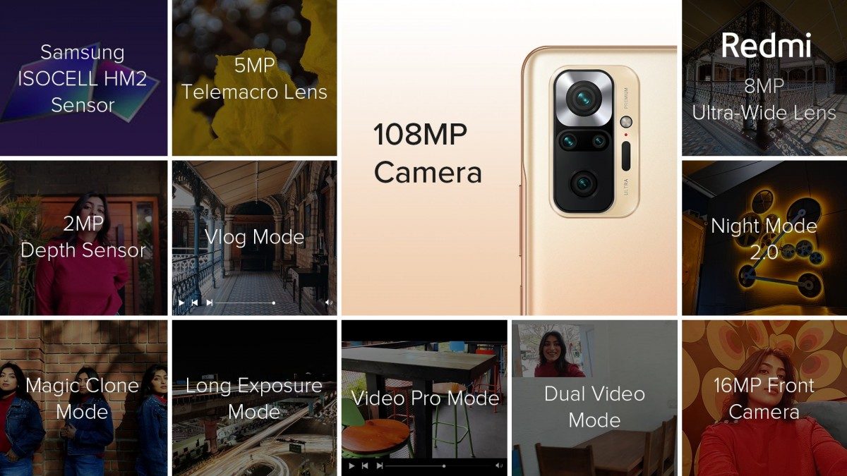 Xiaomi Redmi Note 10 Pro cayó $ 70 - Snapdragon 732G, cámara de 108MP, NFC y pantalla Super AMOLED de 120Hz
