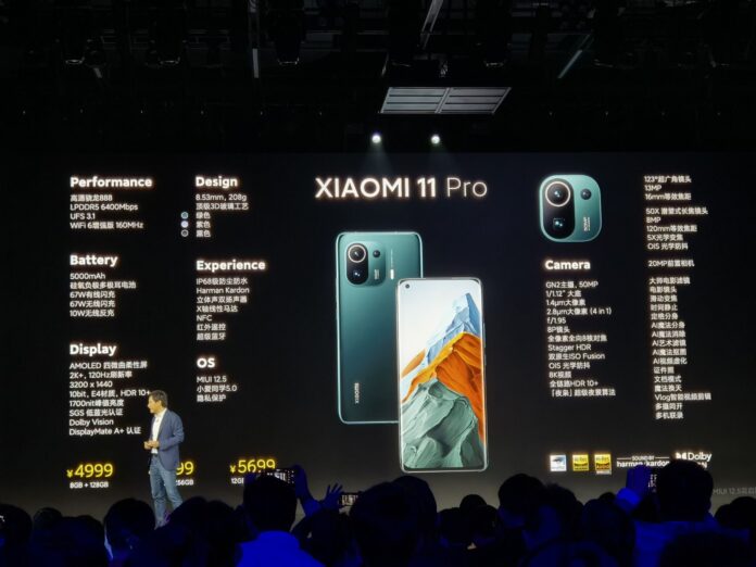 Представлен Xiaomi Mi 11 Pro