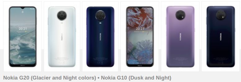 Nokia представила шесть дешёвых смартфонов на Android 11 по цене от 75 евро