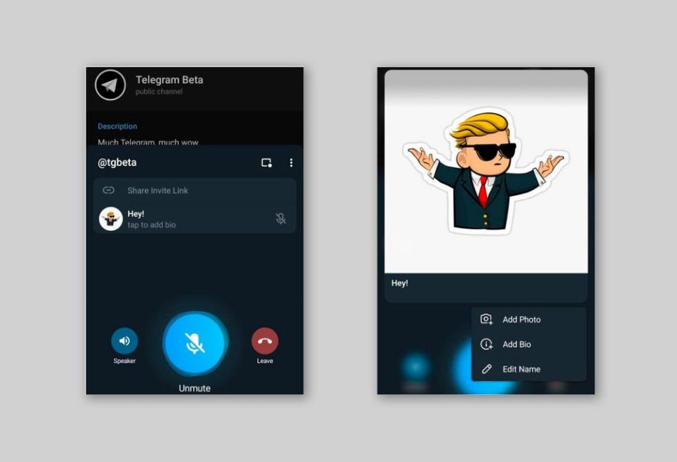 Telegram тестує нові опції в версії для Android