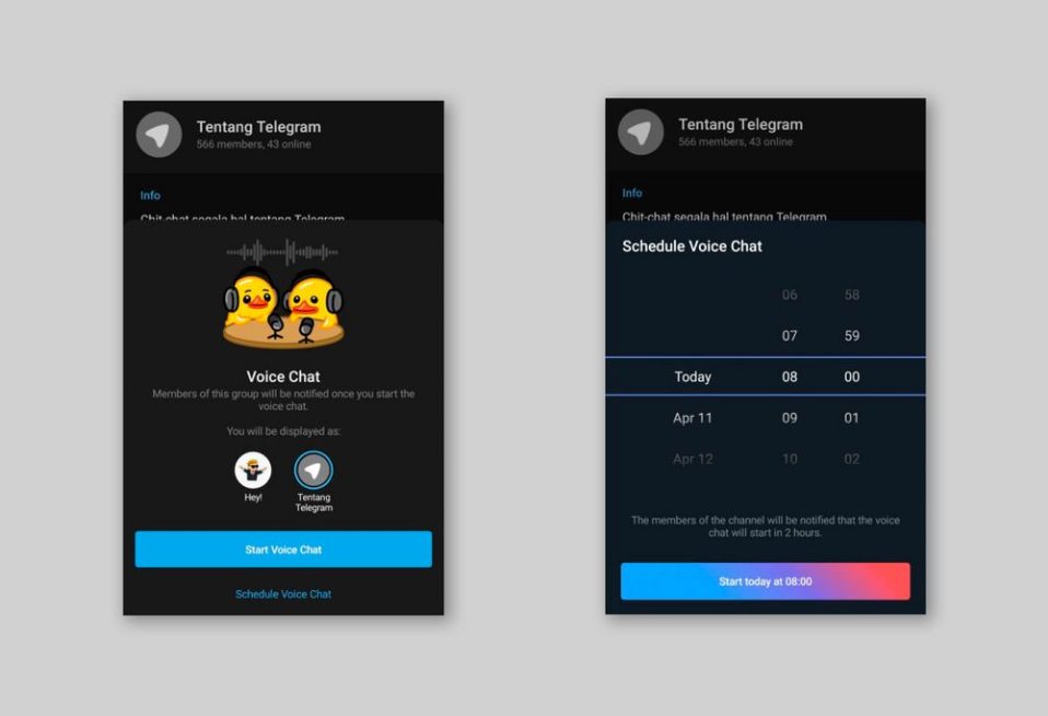 Telegram тестирует новые опции в версии для Android