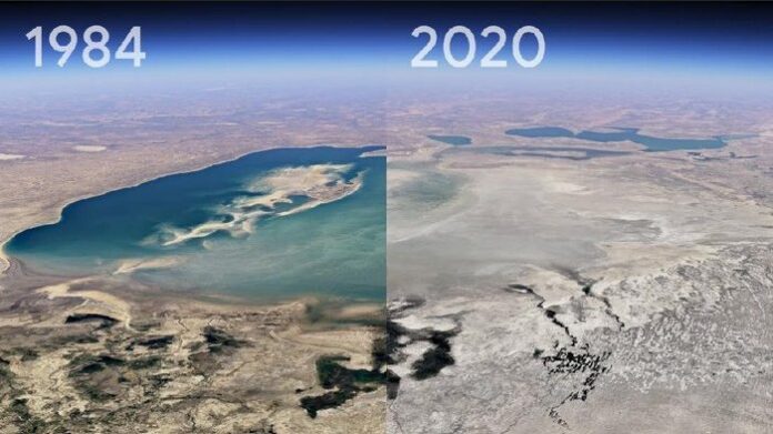 Google показал на видео произошедшие за 37 лет изменения нашей планеты