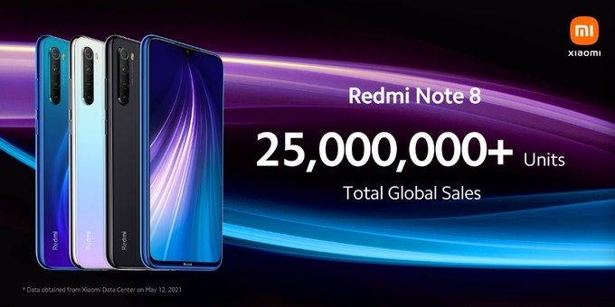 Xiaomi официально подтвердила выпуск Redmi Note8 2021