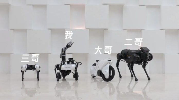 Tencent разрабатывает необычного двухколесного робота Ollie, который умеет делать сальто назад