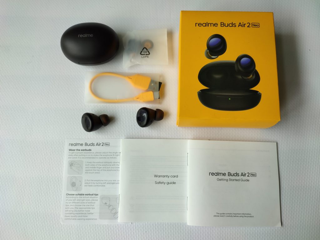 Обзор Realme Buds Air 2 Neo: доступные беспроводные наушники с активным шумоподавлением