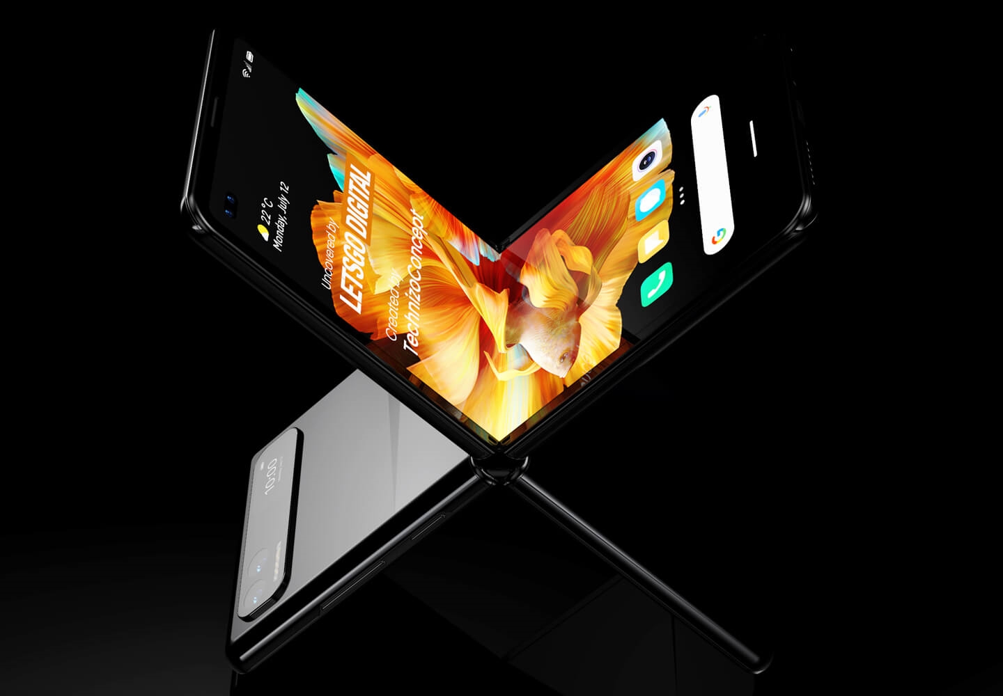 Xiaomi Mi MIX Flip: бюджетный смартфон с необычной конструкцией