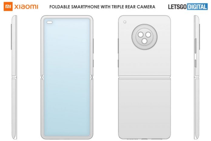 Xiaomi показала дизайн первого бюджетного раскладного смартфона