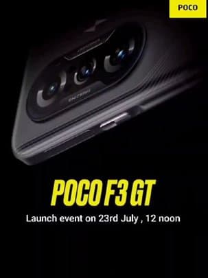 Дата премьеры Poco F3 GT