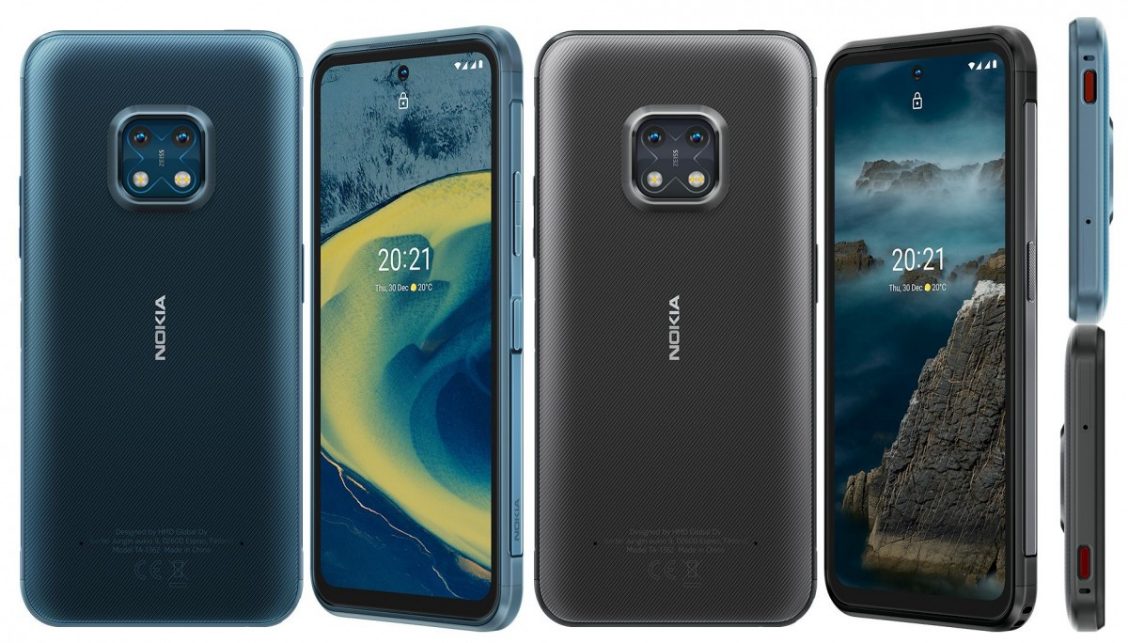 Nokia выпустили сверхпрочный смартфон XR20, который может работать в сетях 5G