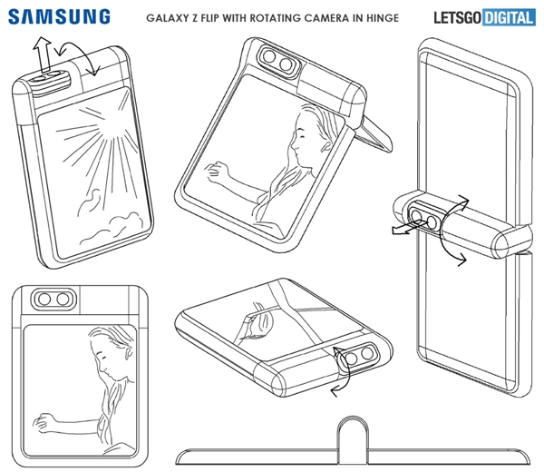 Новое запатентованное изображение Samsung