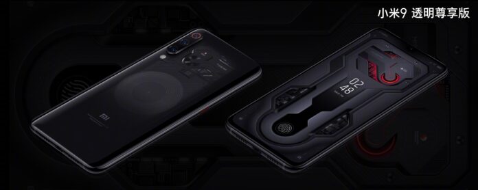 Xiaomi Mi 9 Transparent Exclusive Edition Xi