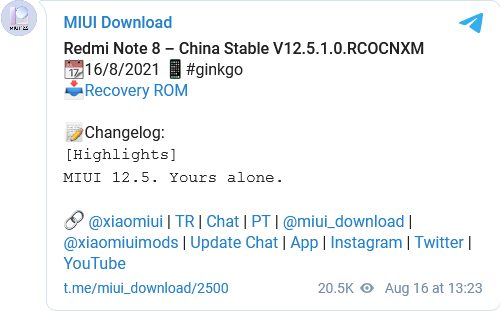 MIUI 12.5 прилетит на два бестселлера Redmi