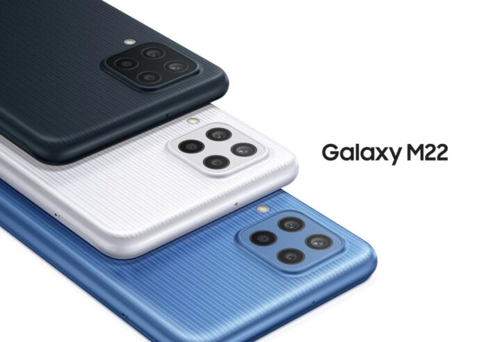 Galaxy M22: новый бюджетник Samsung для немецкого рынка показан официально