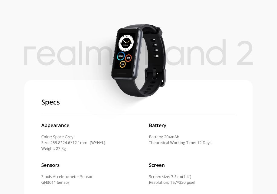 Представили Realme Band 2: серьезный конкурент Xiaomi Mi Band 6