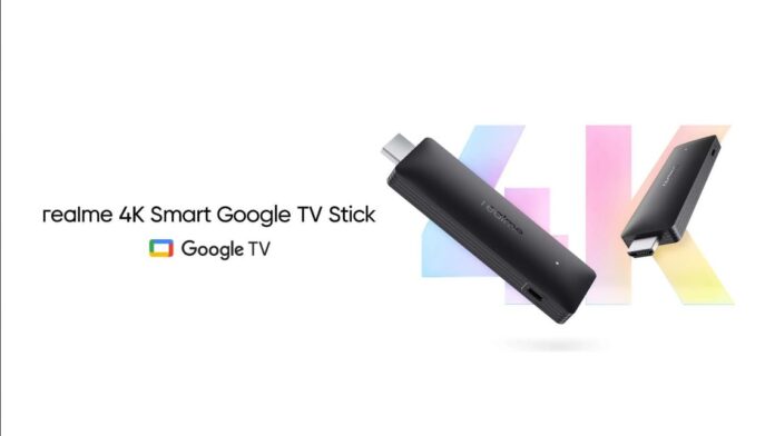 Realme 4K Smart Google TV Stick: названа дате первого в истории бренда «Риалми» потокового устройства