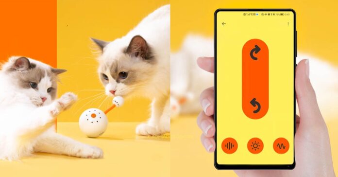 Plush Pie Smart Pet - небольшая игрушка для котиков