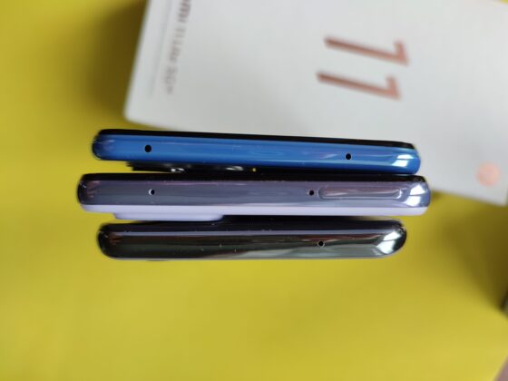 Верхняя грань (снижу вверху realme, Samsung, Xiaomi)