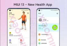 Приложение MIUI Health получит обновление в преддверии выхода MIUI 13