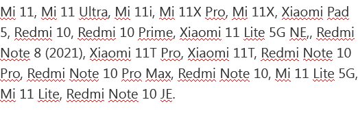 MIUI 13 готовится для Mi 6, Mi 8, Mix 2, Mix 2S и Mi Pad 4