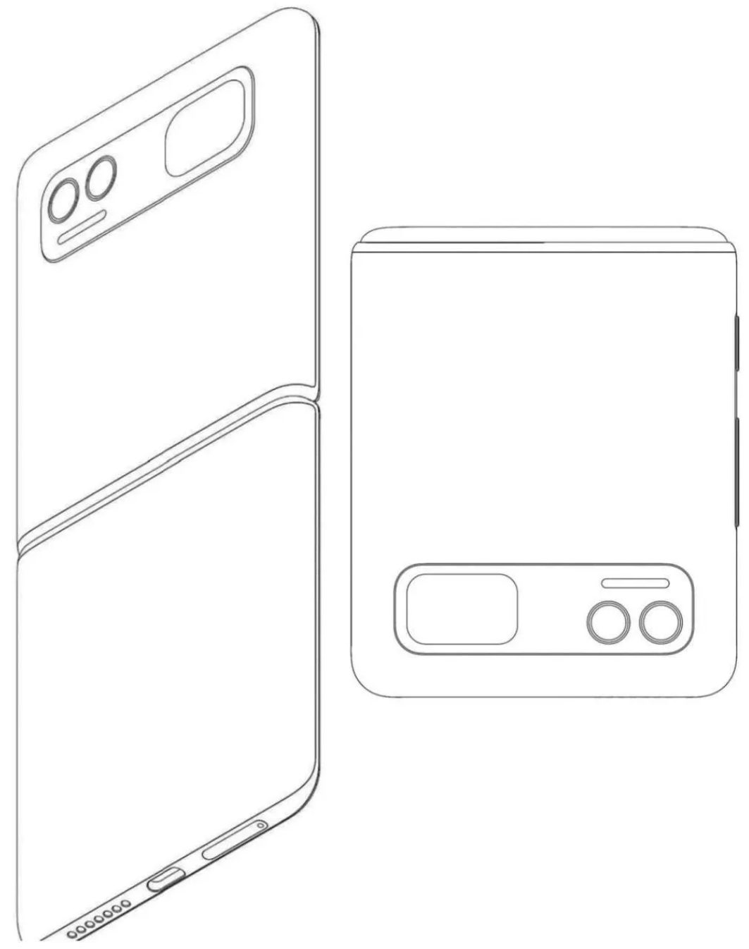 Xiaomi подала патент на флип-смартфон: дизайн и ожидаемые спецификации