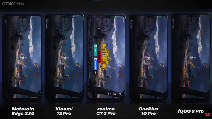 Тест скорости Snapdragon 8 Gen1: флагманы Xiaomi 12 Pro, OnePlus 10 Pro, Realme GT 2 Pro, iQOO 9 Pro и Moto Edge X30 сравнили по нескольким параметрам