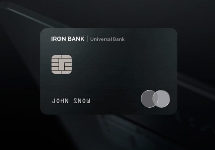 платежная карта Iron