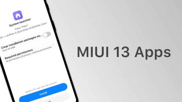 Как установить приложения MIUI 13 на MIUI 12.5